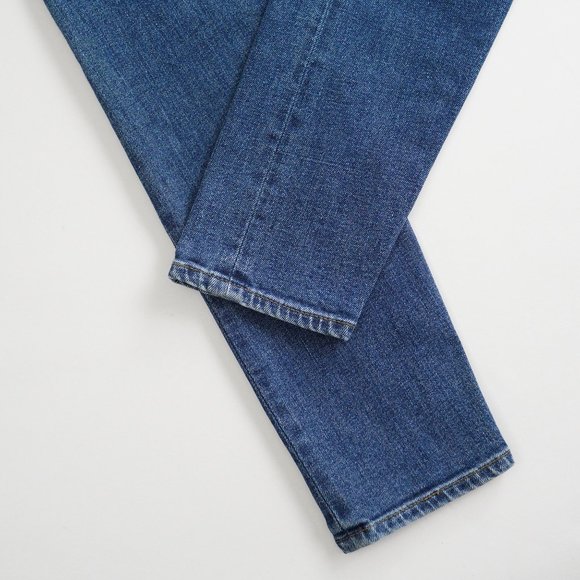 J. Crew Selvedge Toothpick Stretch Denim Skinny Jeans Womens Size 25 Dark Wash - Picture 8 of 13